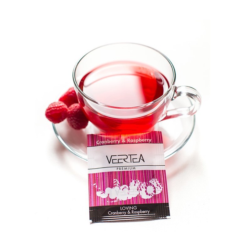 Herbata w kopertkach Veertea Loving Cranberry & Raspberry 2g