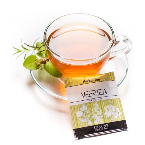 VEERTEA Relaxing Herbal- herbata ziołowa w saszetkach / kopertkach-  100 torebek- 3 opakowania
